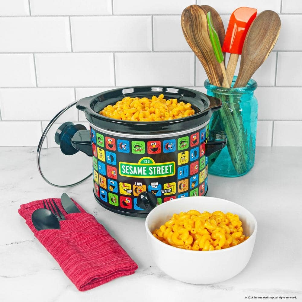 Multi-Colored Sesame Street 2-Quart Slow Cooker