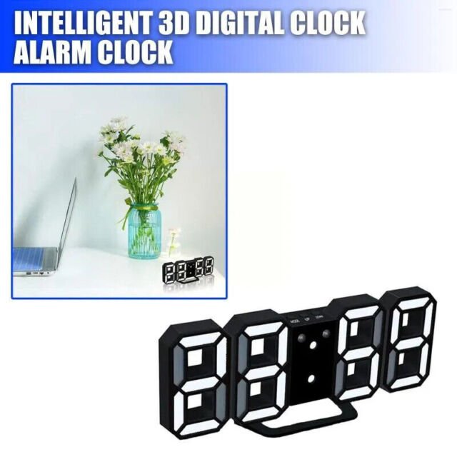 New LED digital creative desktop alarm clock watch digital decoration