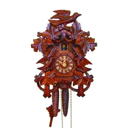Schneider 1 Day Wooden Dancers Cuckoo Clock in Honey Finish photo Schneider 1 Day Wooden Dancers Cuckoo Clock in Honey Finish featured image