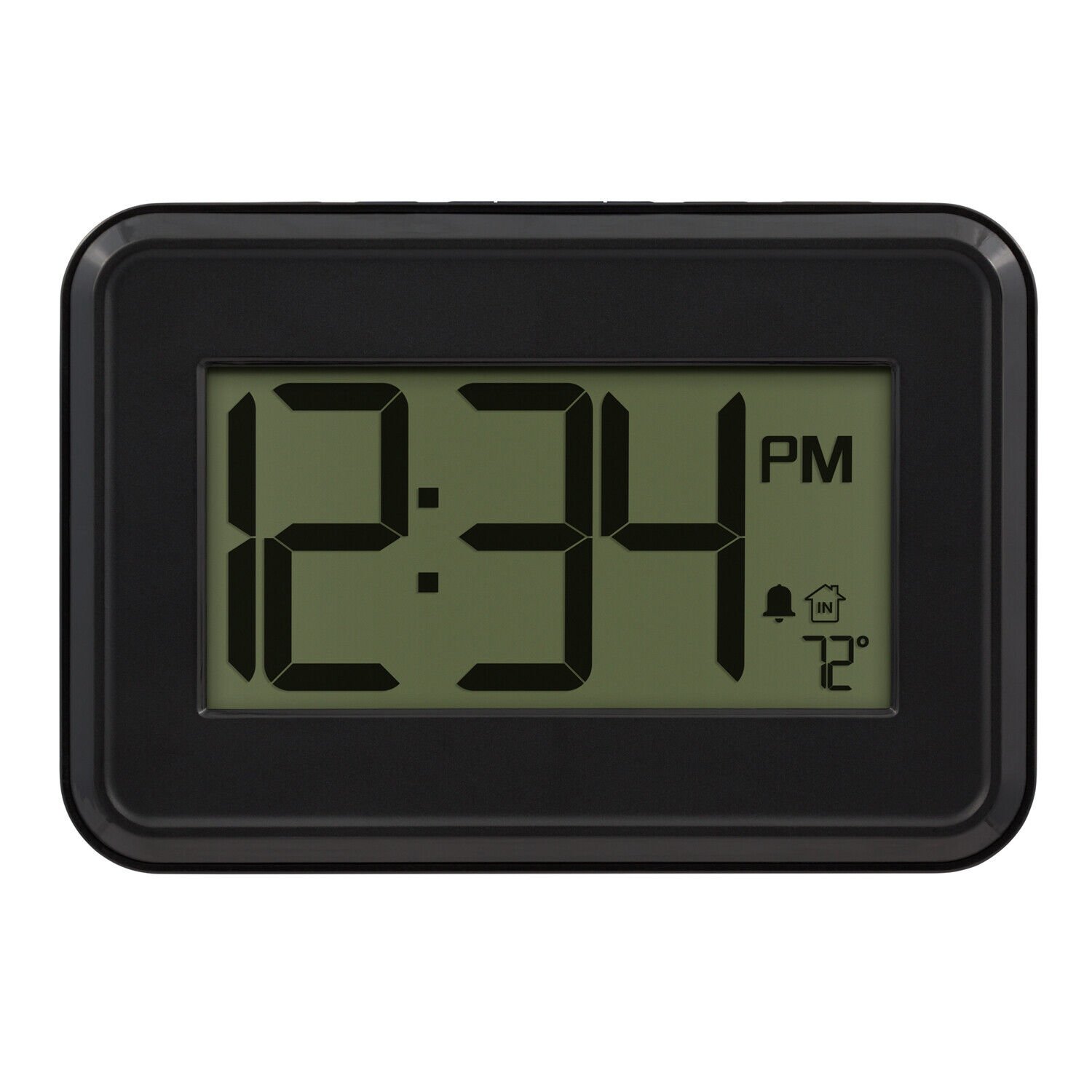 W80000 La Crosse Technology Digital Wall Clock with IN Temperature - Open Box