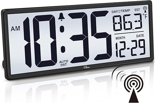 Best Atomic Super Large Digital Wall Clocks
