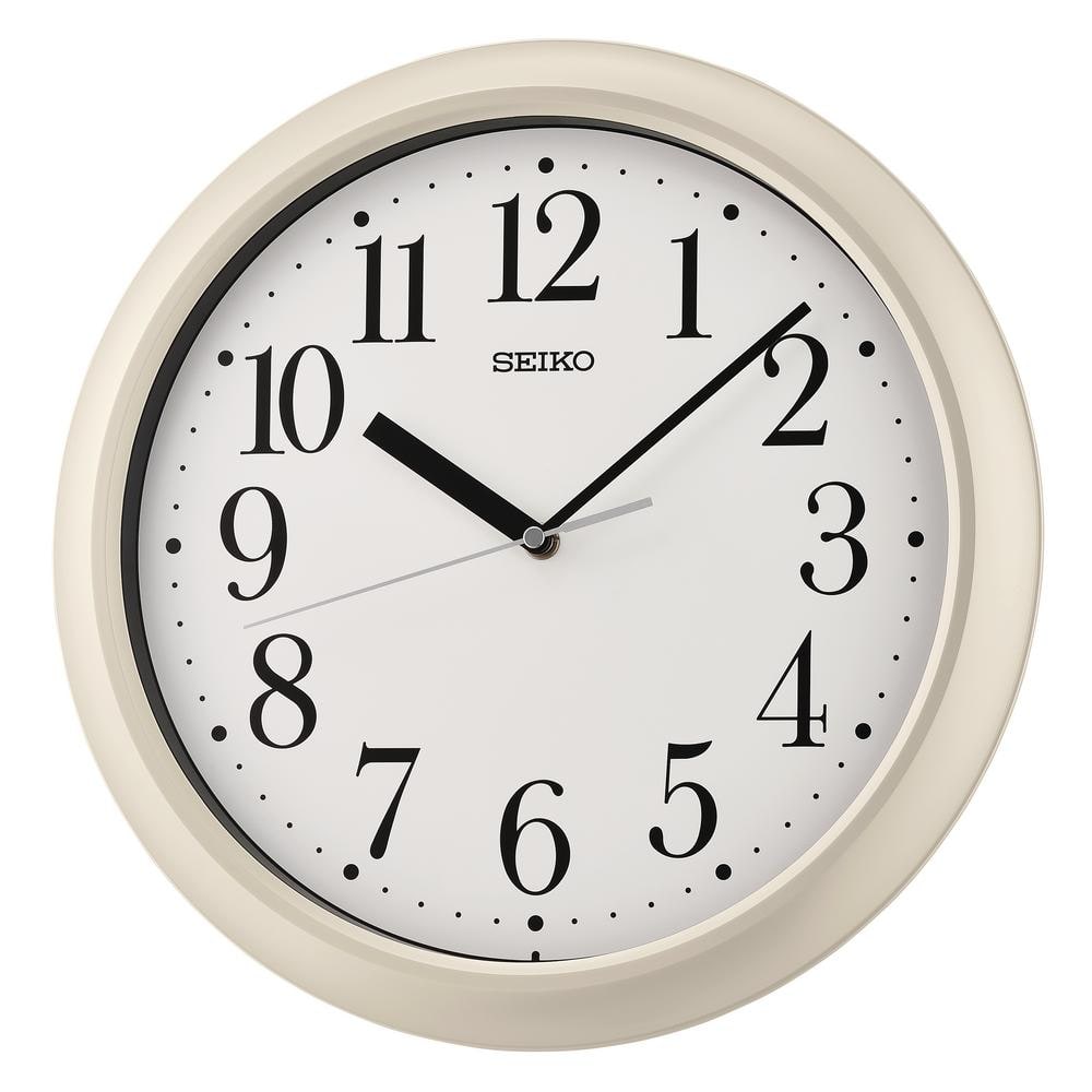 13 in. Yori Pearl Office Wall Clock