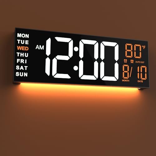 7 Best New Model Digital Wall Clocks For Every Home Digital Wall