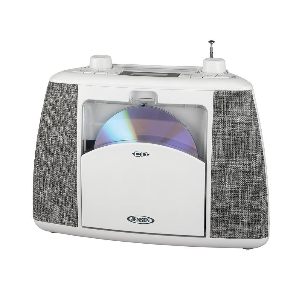 Portable Bluetooth CD Music System with FM Radio