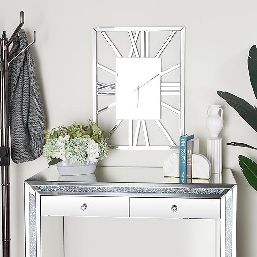 Best Silver Glass Wall Clocks