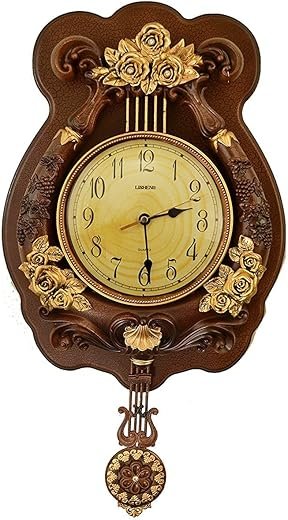 Best Three Star Floral Style Wall Clocks
