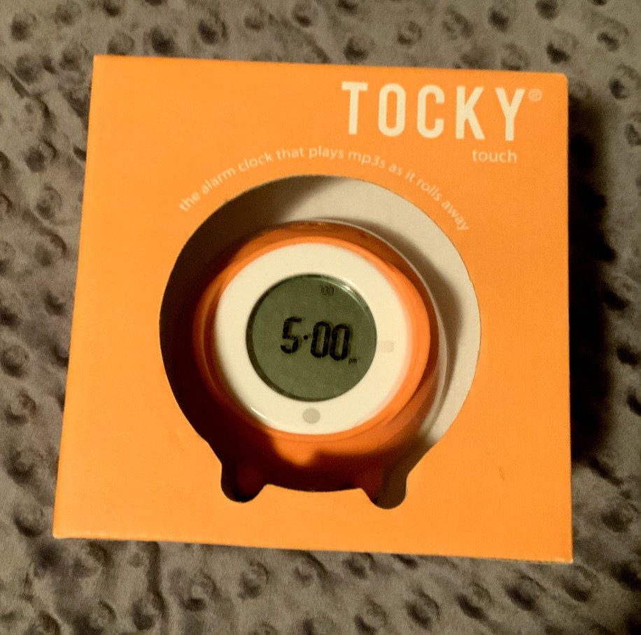 2009 TOCKY TOUCH -The alaram clock that plays mp3s as it rolls away!