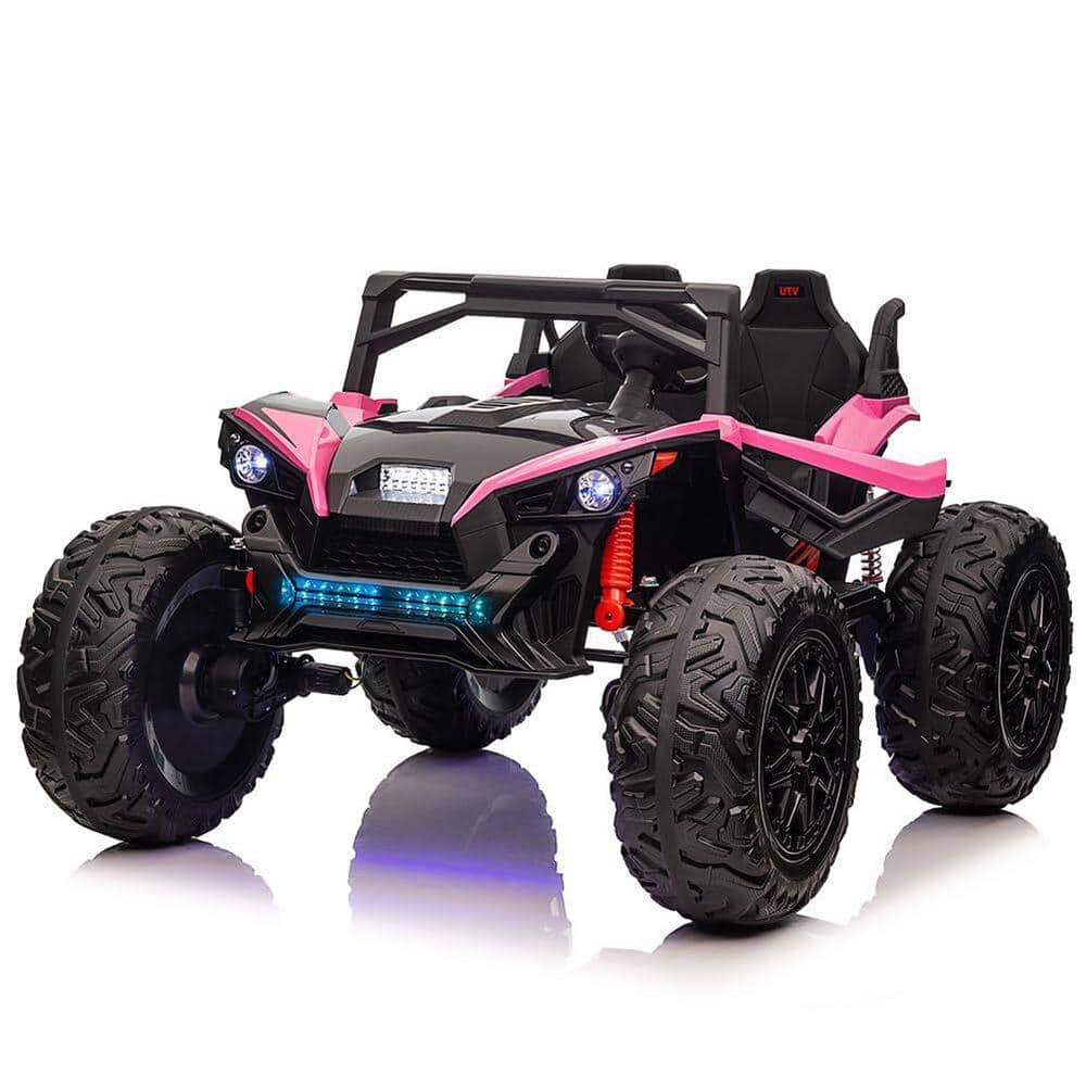 2 Seaters 24V Ride On Utv, Remote Control, 400W Powerful Motors, 10AH...
