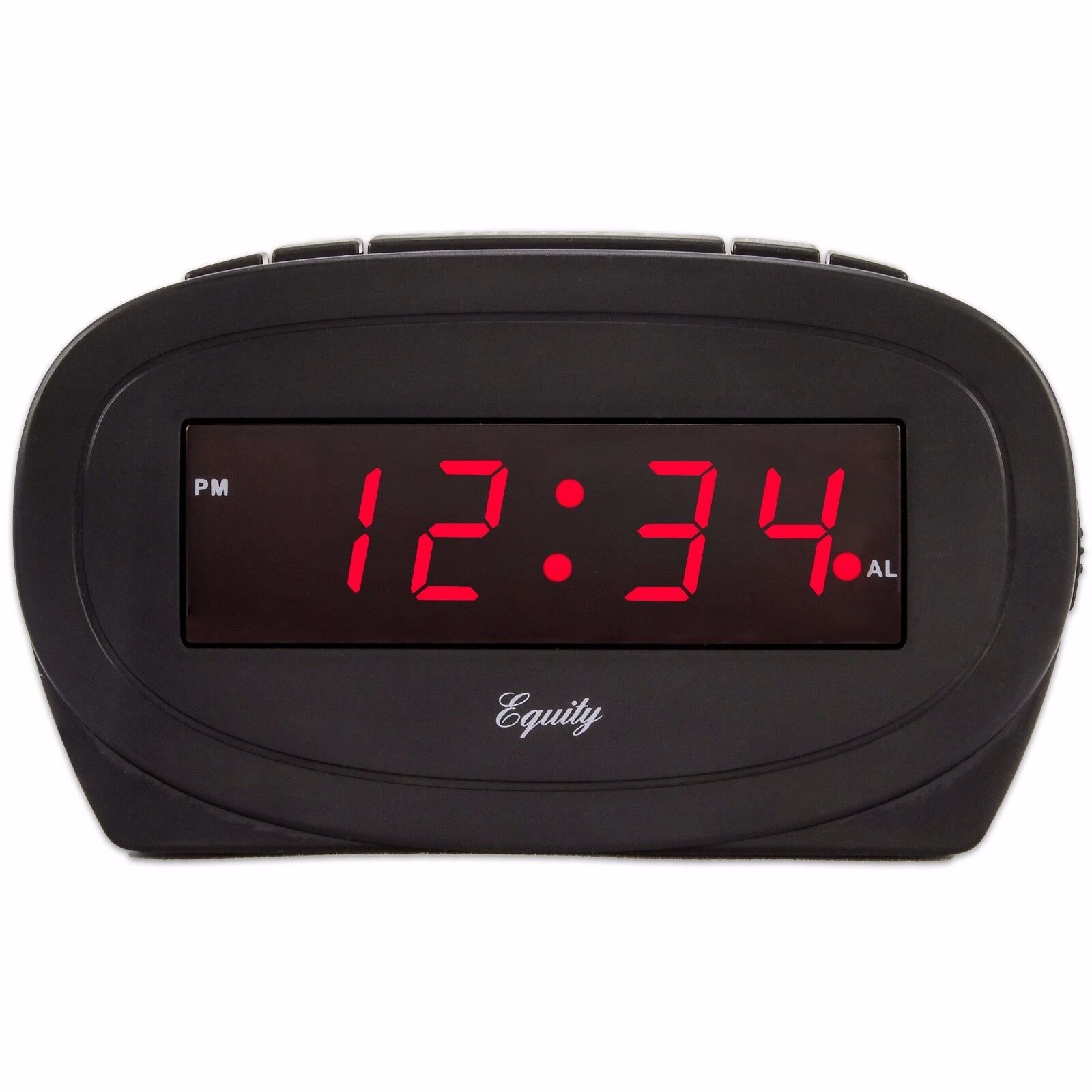 30228 Equity by La Crosse Electric 0.6" Red LED Display Digital Alarm Clock