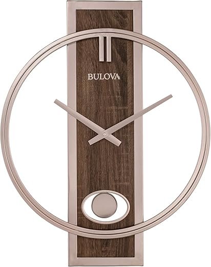 Bulova C4117 Phoenix Wall Clock