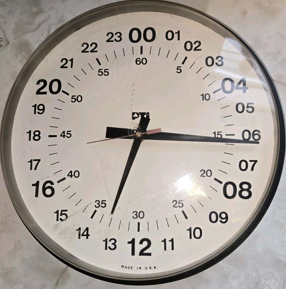 UNUSUAL PYRAMID TECHNOLOGIES INC. 24 HR WALL CLOCK