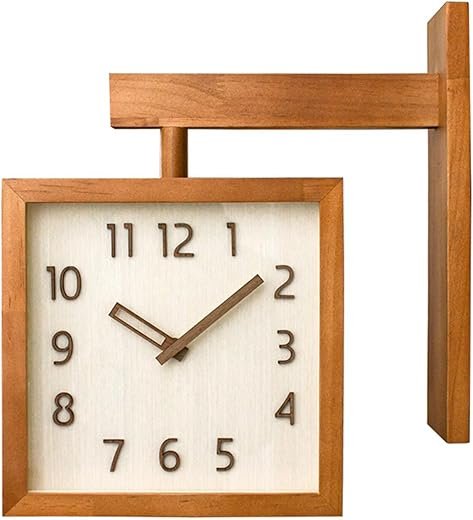 Best Wooden Double Sided Wall Clocks