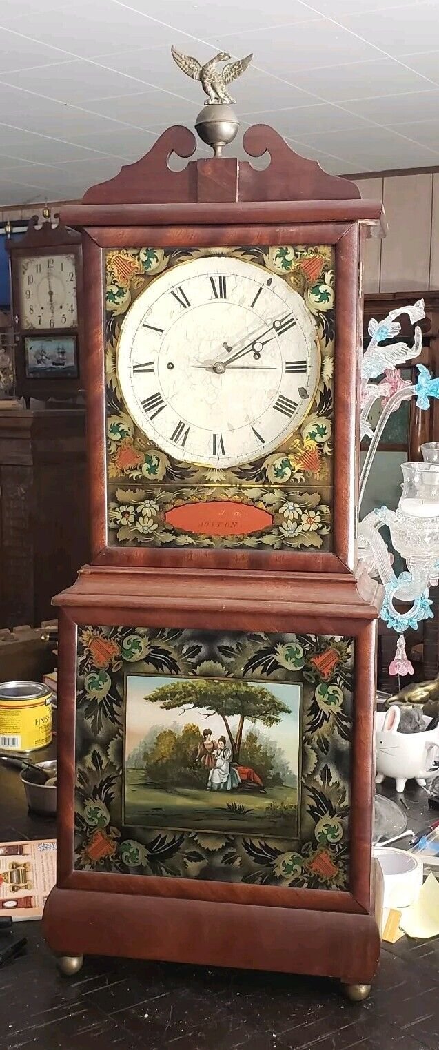 Aaron Willard Massachusetts Shelf Clock #31