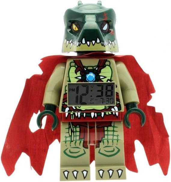 LEGO Kids' 9000577 Legends of Chima Cragger Mini-Figure Light Up Alarm Clock