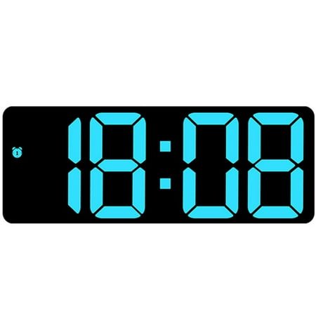 ARCTICICE LED Digital Clock with 5 Setting Modes, USB & Battery Powered Sunrise Alarm Clock for Bedroom Home Decor Teen Boy Girl Gifts, Blue Light