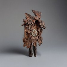 Hand-Carved Black Forest-Style Cuckoo Clock - New in Box