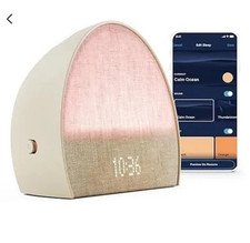 Hatch Restore 2 Sunrise Alarm Clock Sound Machine Smart Light Gray RESTORED