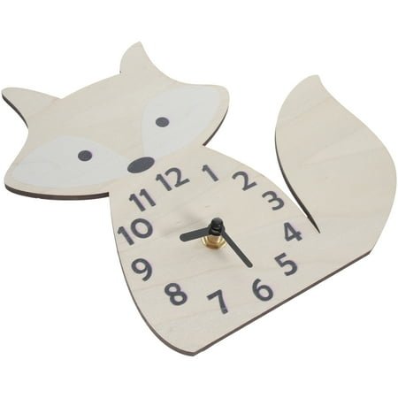 MLINS Wall Clock For Home Cute Powered Vintage Telephone Alarm Cordless Child