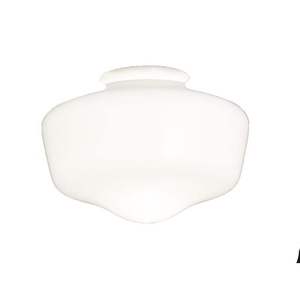 Revival 6 in White Colorful Glass Dome Universal Shade with no fitter