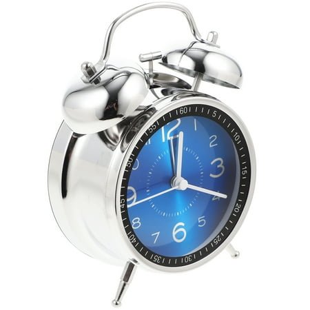 Set of Clocks for Heavy Sleepers Bedrooms Jingle Bell Retro Radio Simple Child