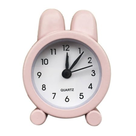 VBODN Alarm Clock for Kids,Smart Alarm Clock for Kids,Cute Mini Metal Small Alarm Clock Electronic Small Alarm Clock,Electronic Desk Clock for Kids Bedroom