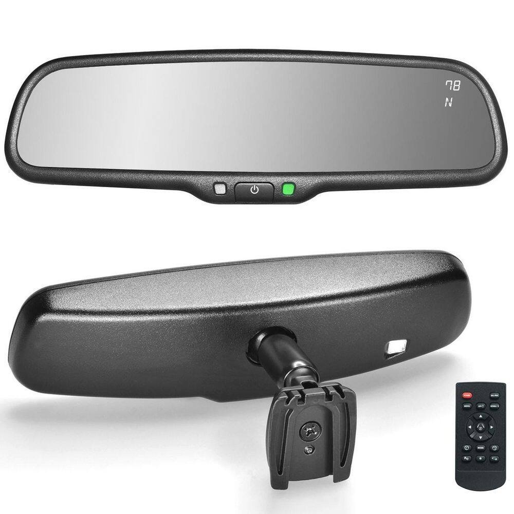 10.5 in. OEM Rear View Mirror/4.3 in. LCD Scree, Dimming, Adjustable Guide...