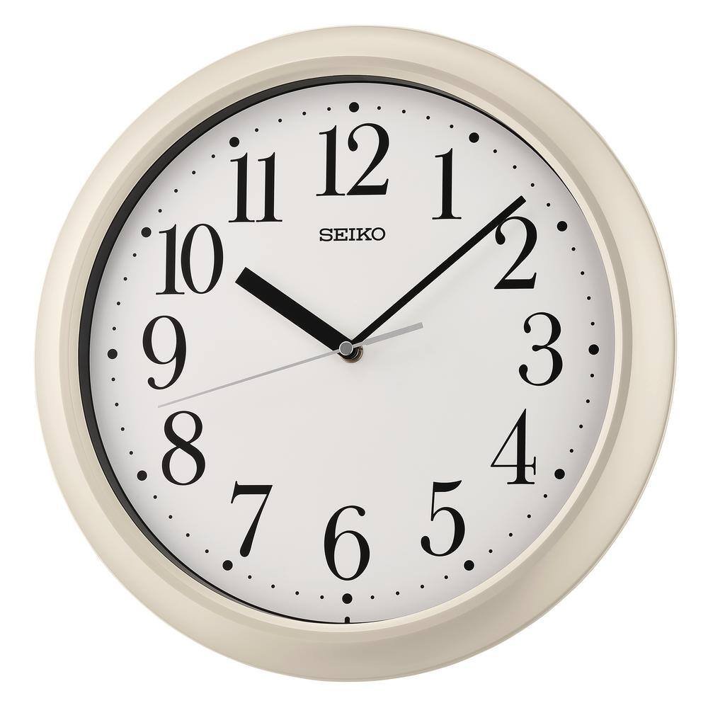 13 in. Yori Pearl Office Wall Clock