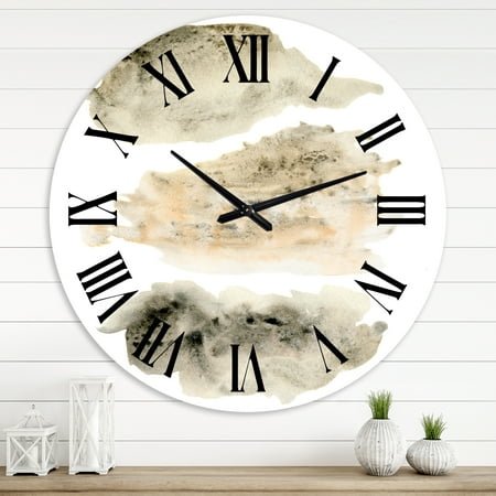 Designart 1 in Quartz Modern/Contemporary Wall Clock