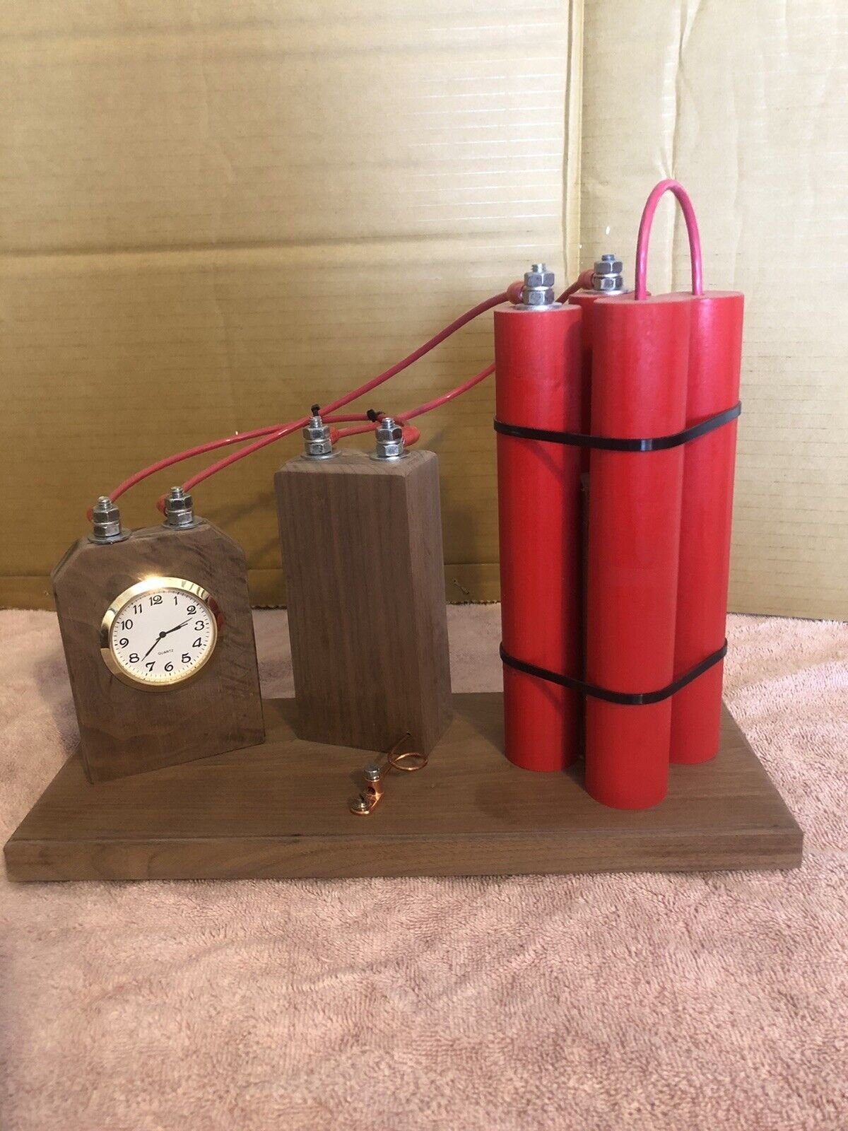 Dynamite Novelty Clock
