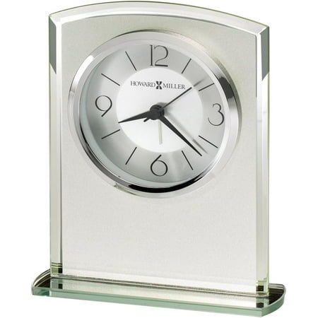 Elegant Howard Miller Glass Table Clock - A Symbol of Sophistication