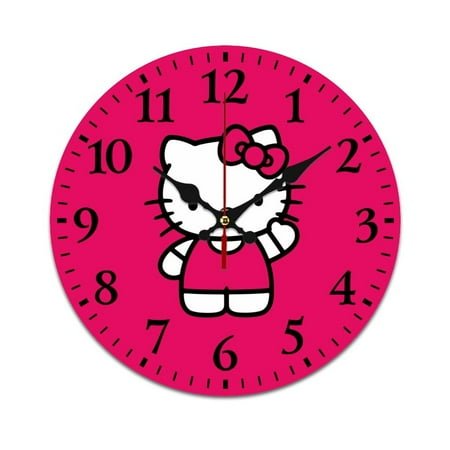Hello Kitty wall clocks battery operated decorative 34cm/13.39in