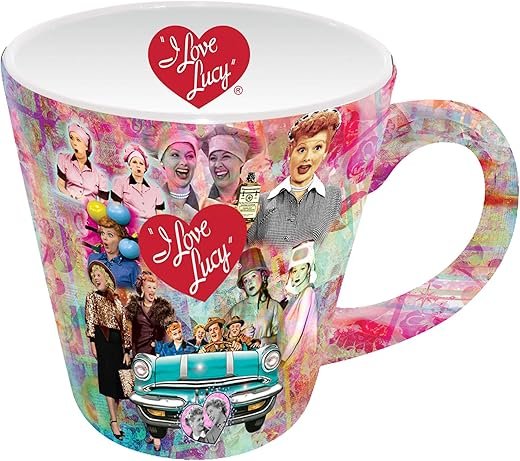 I Love Lucy Mug With Collage
