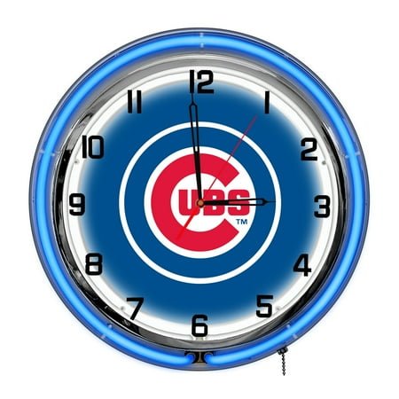 Imperial Chicago Cubs 18'' Neon Clock