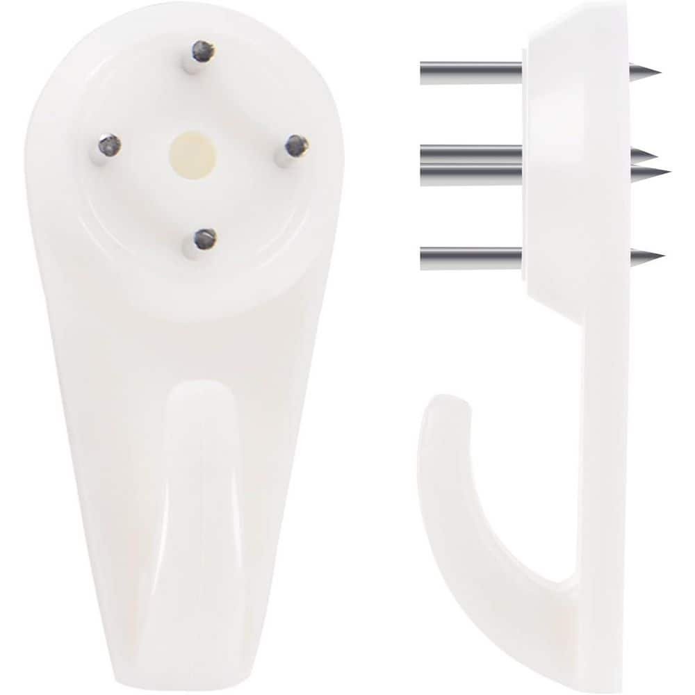 Invisible Nail Picture Hanging Kit Heavy Duty Hooks for Stucco Concrete Hard...