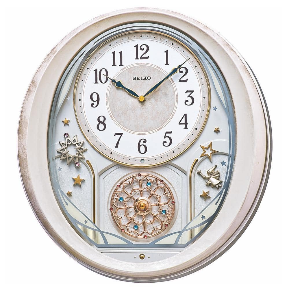 Pink Twinkle and Magic Bright Star 18-Hi-Fi Melodies in Motion Clock