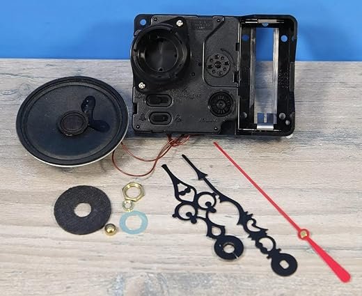 Seiko SKP Chime Mantel Clock Movement Quartz Westminster Whittington Long Shaft
