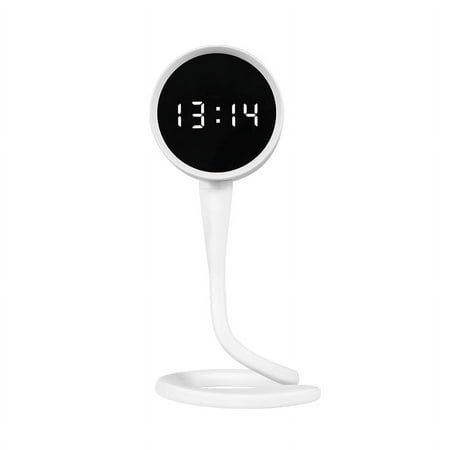 Smart Clock Alarm WiFi Battery Camera 3MP Night Vision Mobile APP Remote View And Record SD Card Memory Security Camera