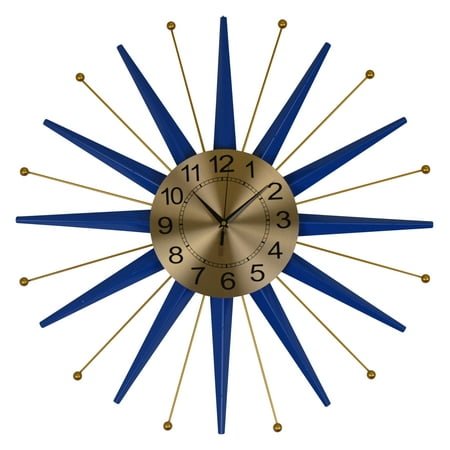Three Star YC1140 27 in. Star Shaped Wall Clock