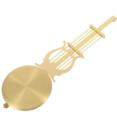 Torque Cradle Pendulum Gold Wall Clock Vintage Golden