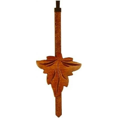 Vintage Style CUCKOO Clock Pendulum – Hand-Carved Wood Wall Decor with Musical Chime - Traditional Black Forest Design