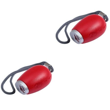 WORGEOUS 2 pcs Digital Watch LED Projection Clock Flashlight Night Light Projector Clock