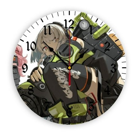 Zenless Zone Zero Wall Clock with Clear Glass Dial Silent and Non-Ticking, Suitable for Bedroom, Office, School, Home and Living Room as a Gift Or Decoration, Large Size 12 Inches