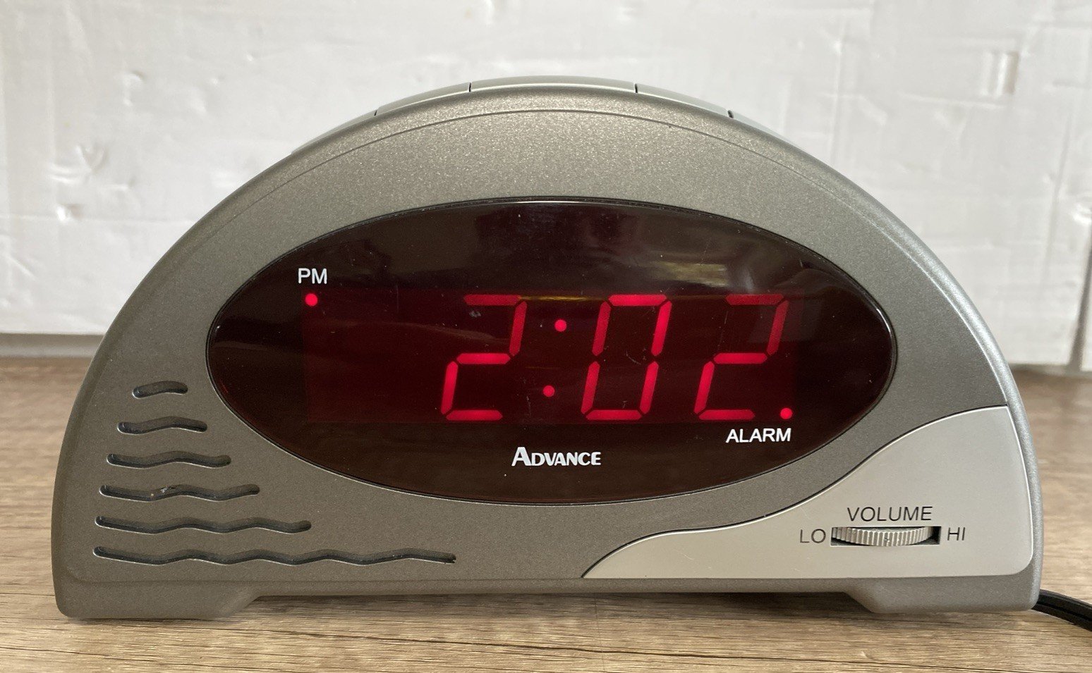 Advance Digital AM-FM Radio Alarm Clock 4056 With Nature Sounds Tested And Works