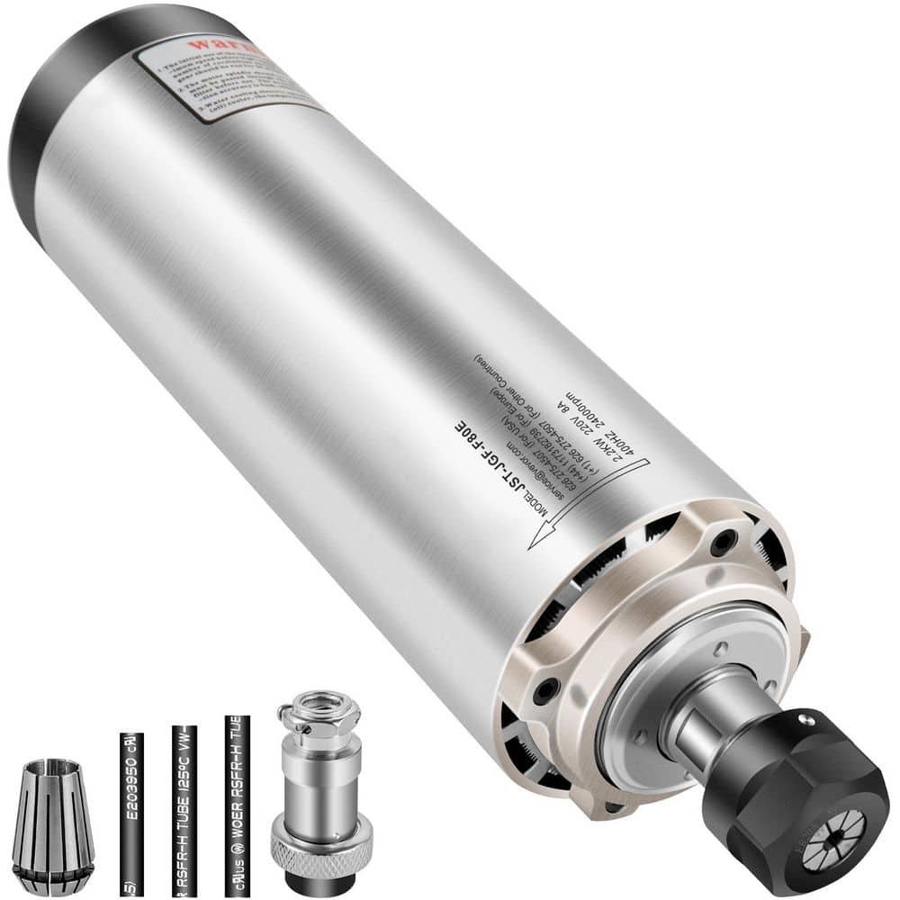 Air Cooled Spindle Motor ER20 CNC Spindle Milling Motor 2. 2KW Spindle...