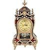 Antique European Clock: Table/Desk & Wall Clock with Pendulum & Chimes for Timeless Home Elegance