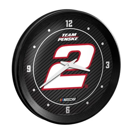 Austin Cindric 15 Ribbed Frame Wall Clock