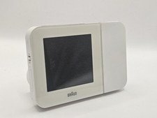 Braun Digital Projection Alarm Clock No Adapter