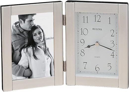 Bulova B1275 Forte II Picture Frame Clock