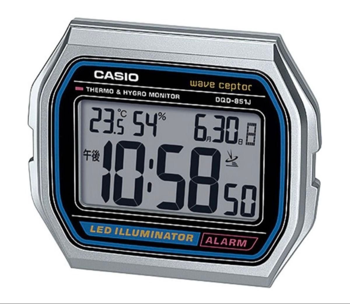 CASIO WAVE CEPTOR A158WA Motif electric wave alarm clock DQD-851J-8JF From JPN