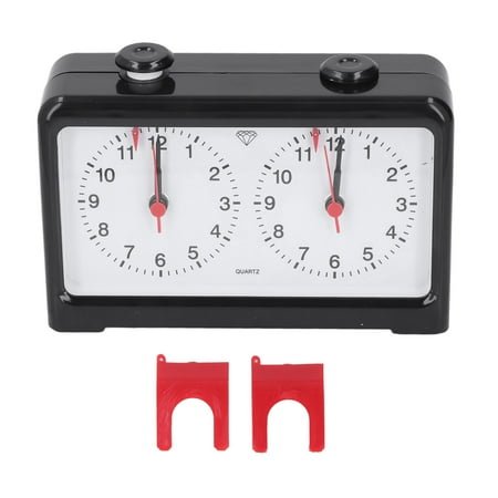 Chess Clock Timer, Quartz Chess Alarm Portable Battery Powered Retro For Chess